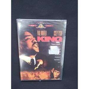 KING (2005 DVD)‎ Martin Luther Cecily Tyson Paul Winfield New Sealed MGM 2 Discs